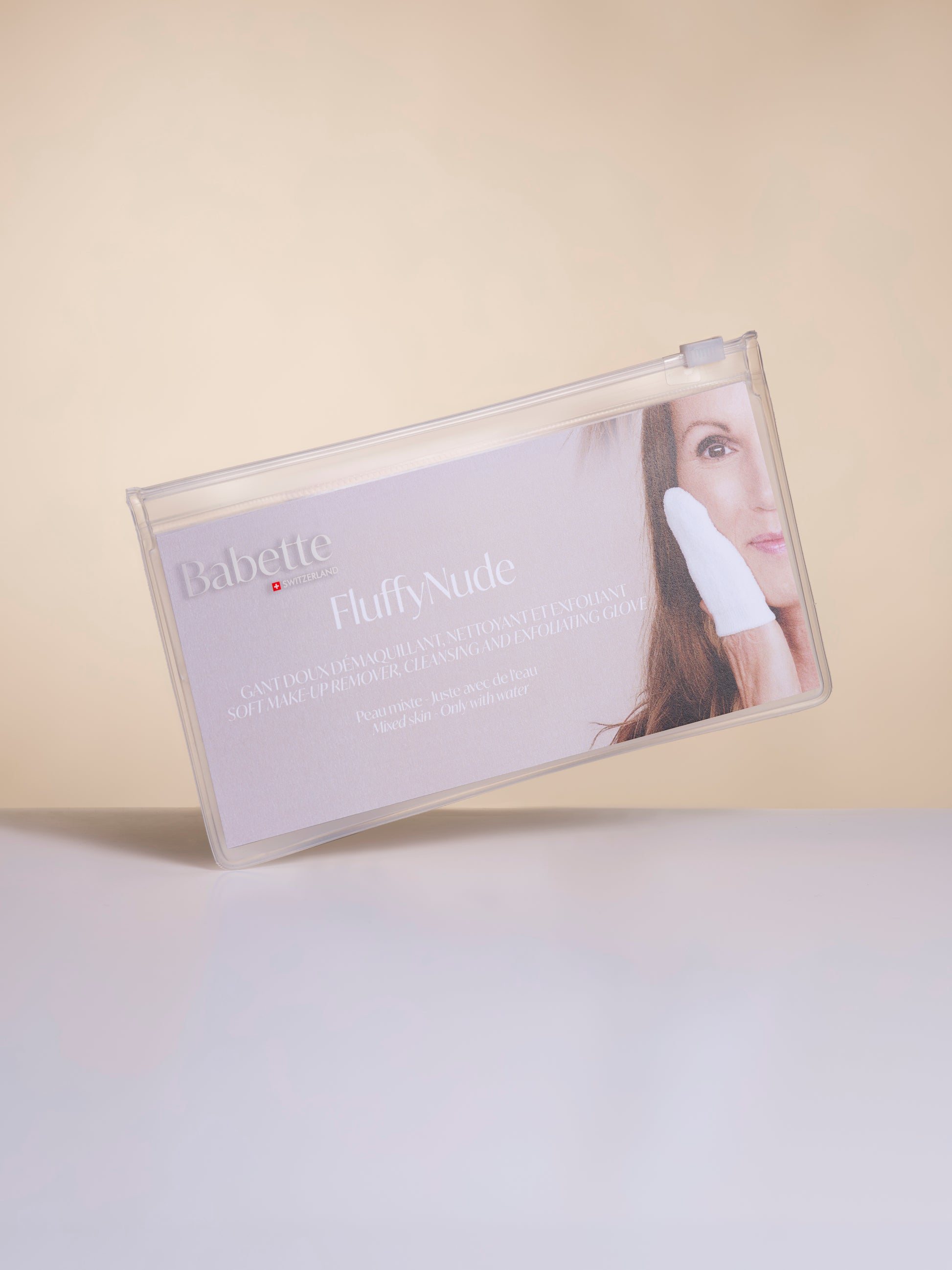 FluffyNude | Gant exfoliant, nettoyant et démaquillant