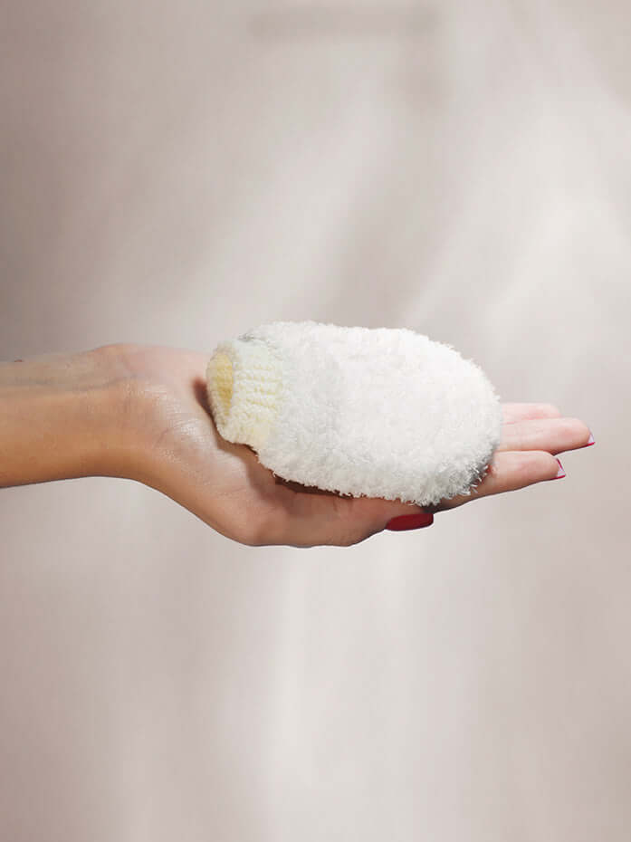 FluffyMini | Gant nettoyant et démaquillant ultra-doux