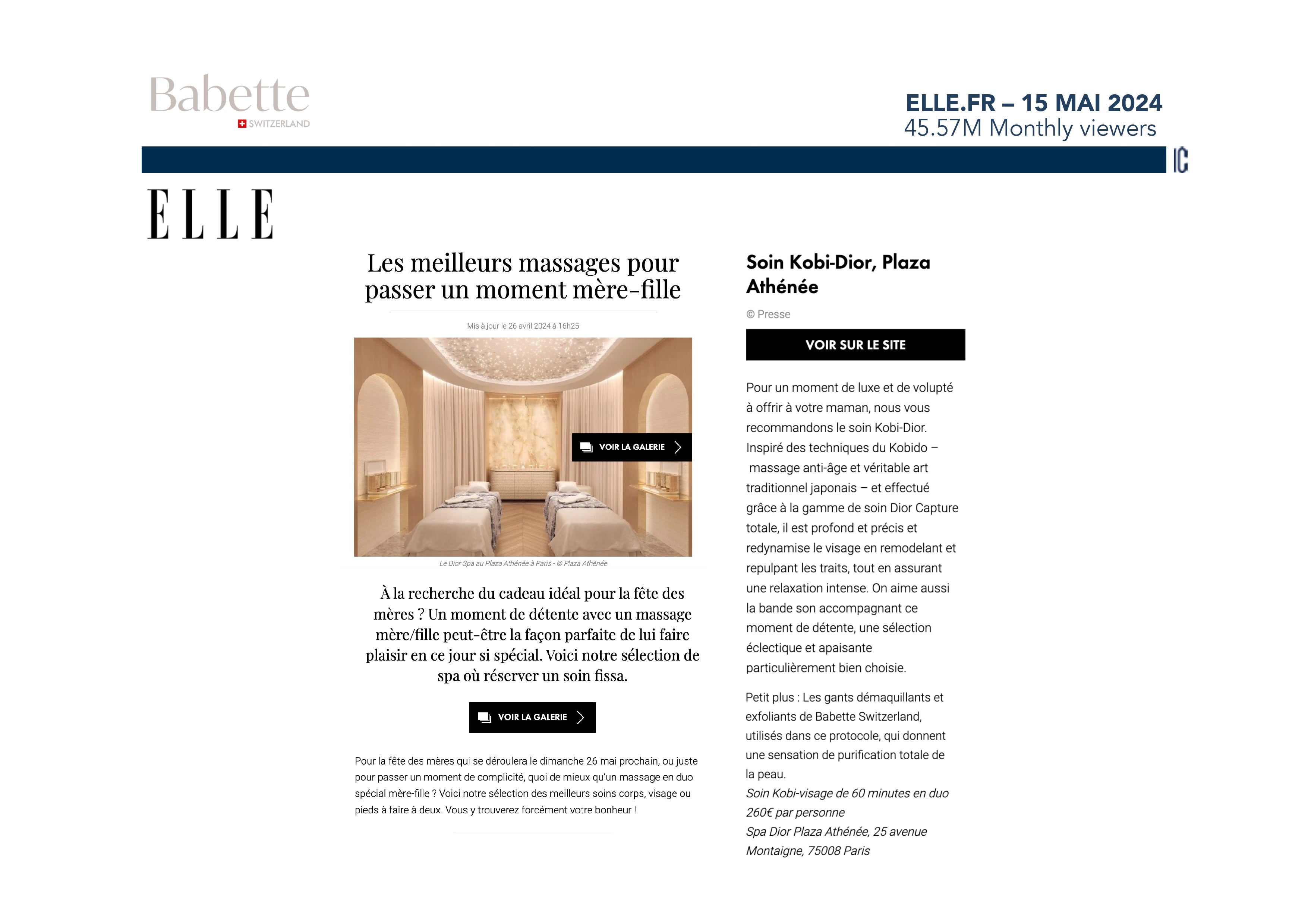 Elle - 15 mai 2024