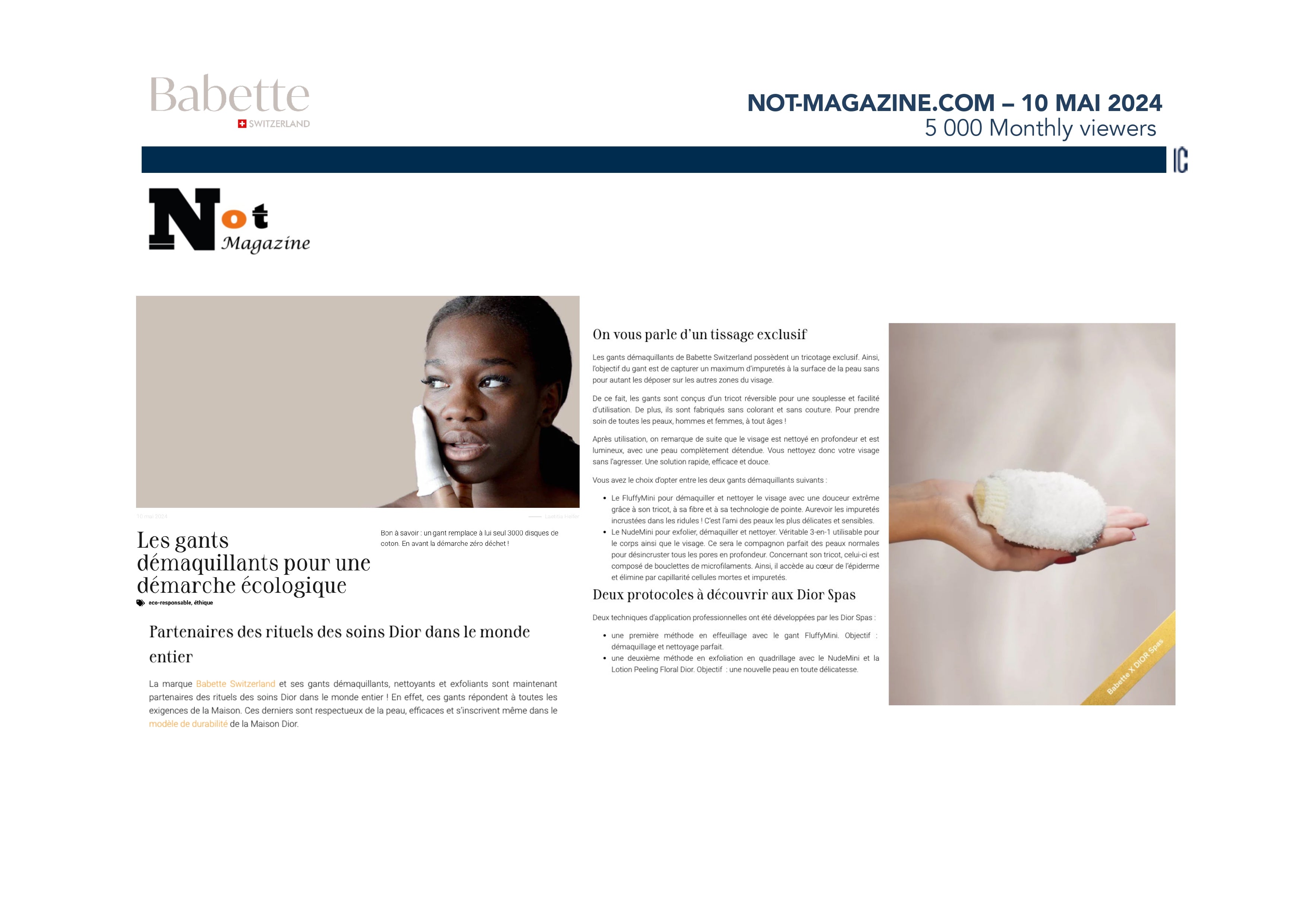 Not Magazine - 10 mai 2024