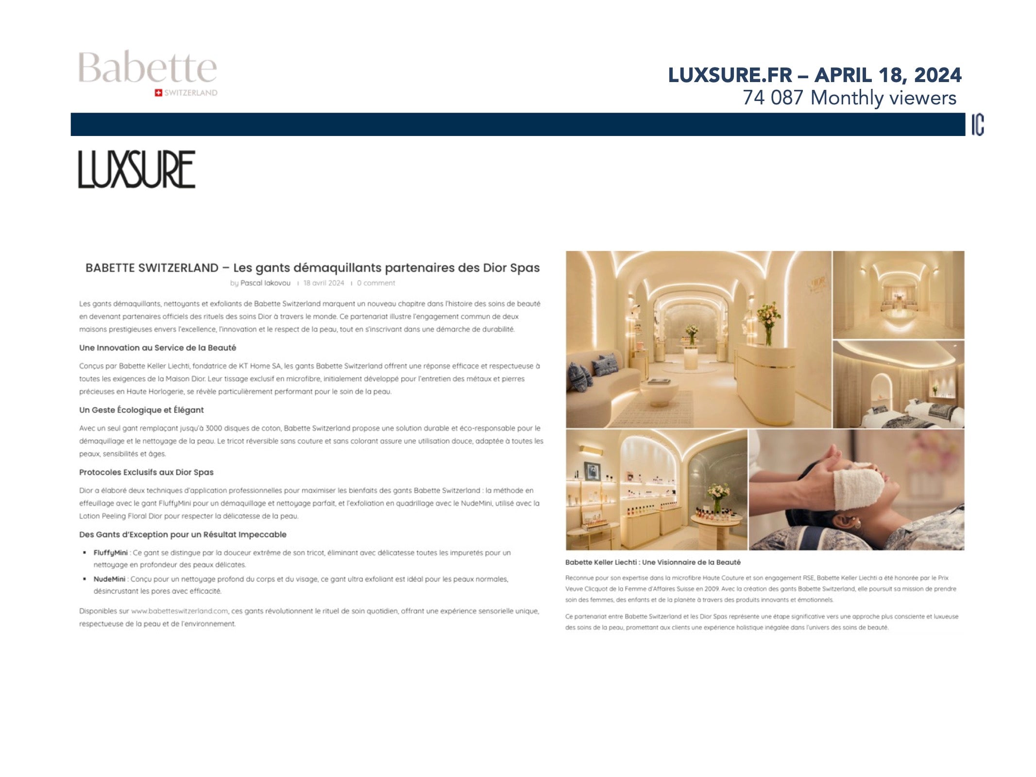 luxsure.fr - 18 avril 2024