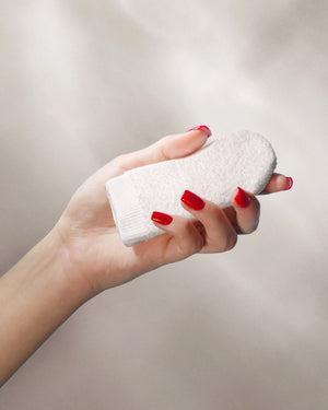 FluffyNude | Gant exfoliant, nettoyant et démaquillant