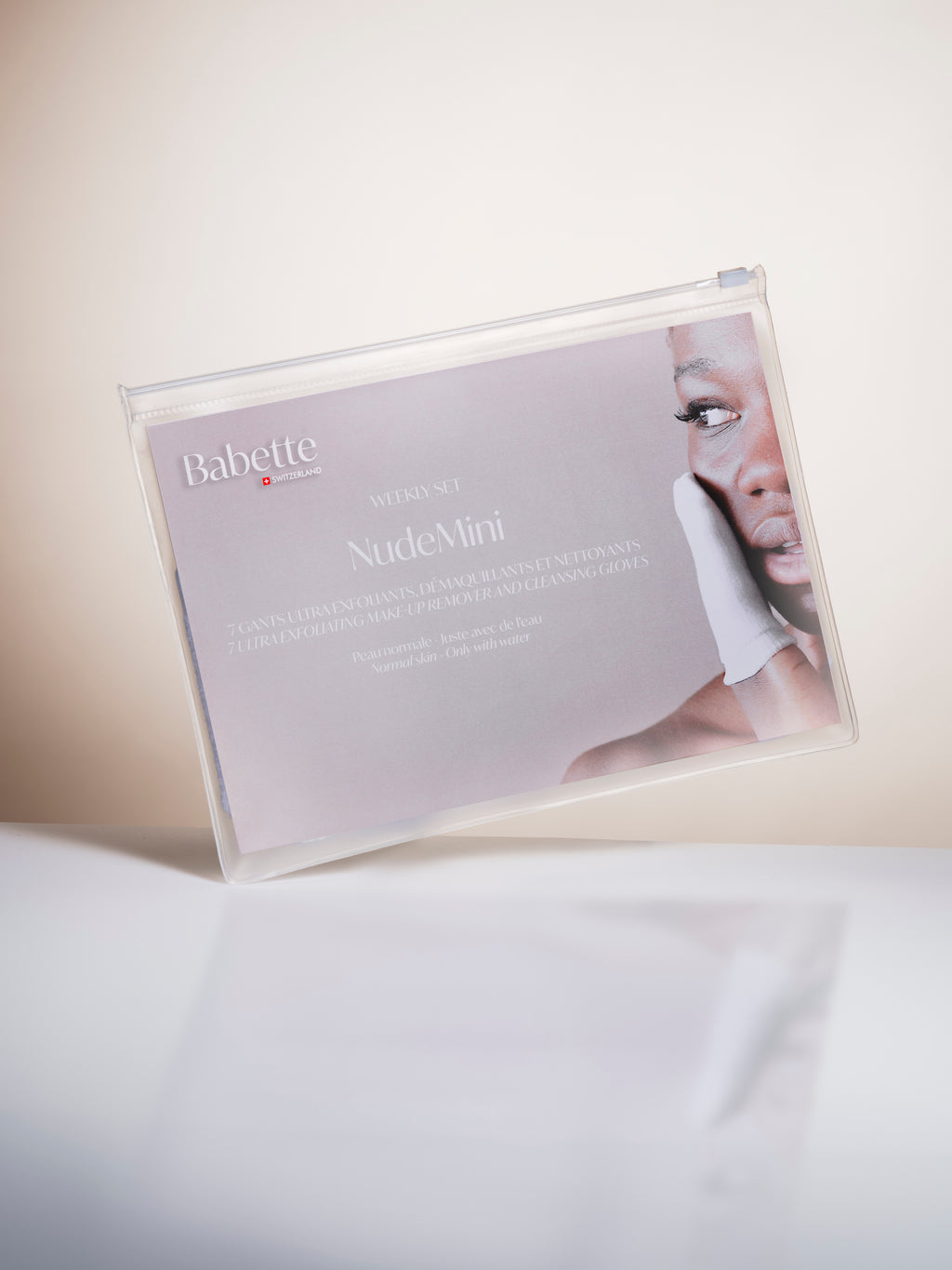 NudeMini Weekly Set l Gants ultra-exfoliants, nettoyants et démaquillants