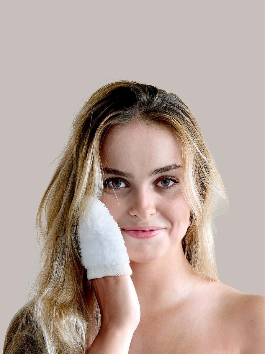 FluffyMini Weekly Set  l Gants nettoyants et démaquillants ultra-doux